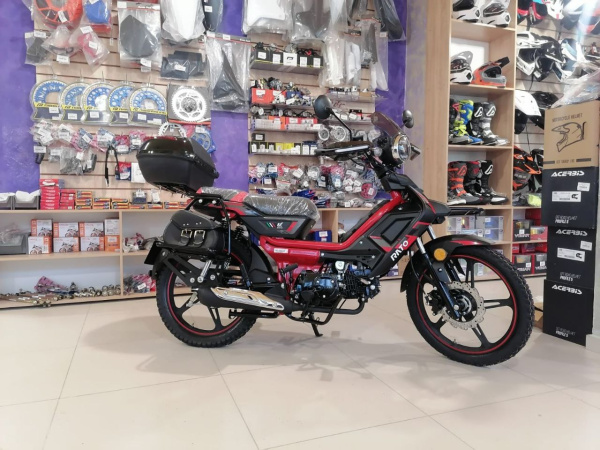 Мопед Скутеретта FXMOTO (ФХМото) RATO 50 (110) чёрный | Мототека